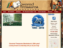 Tablet Screenshot of coveredtreasures.com